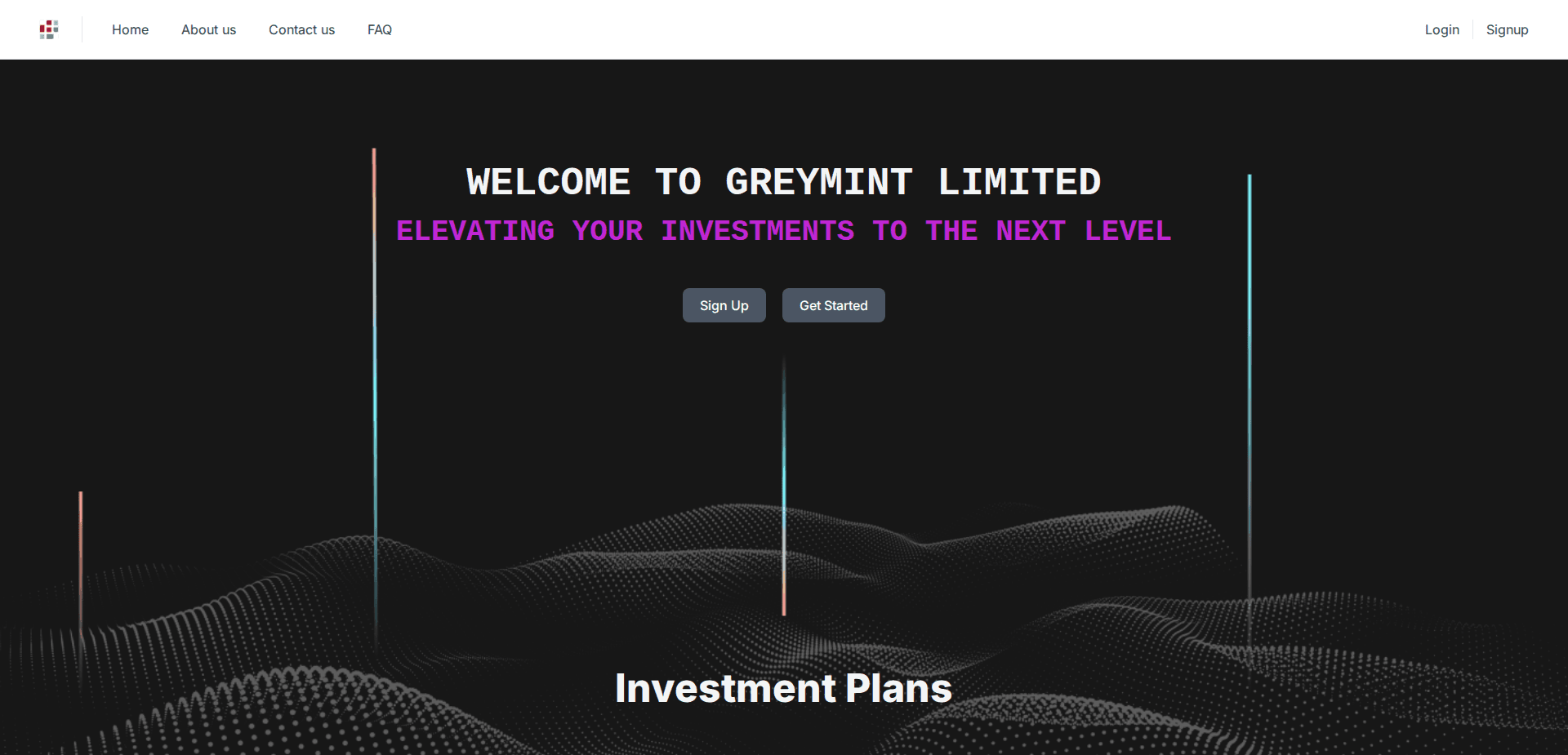 Website screenshot for https://greymint.online/ - 1