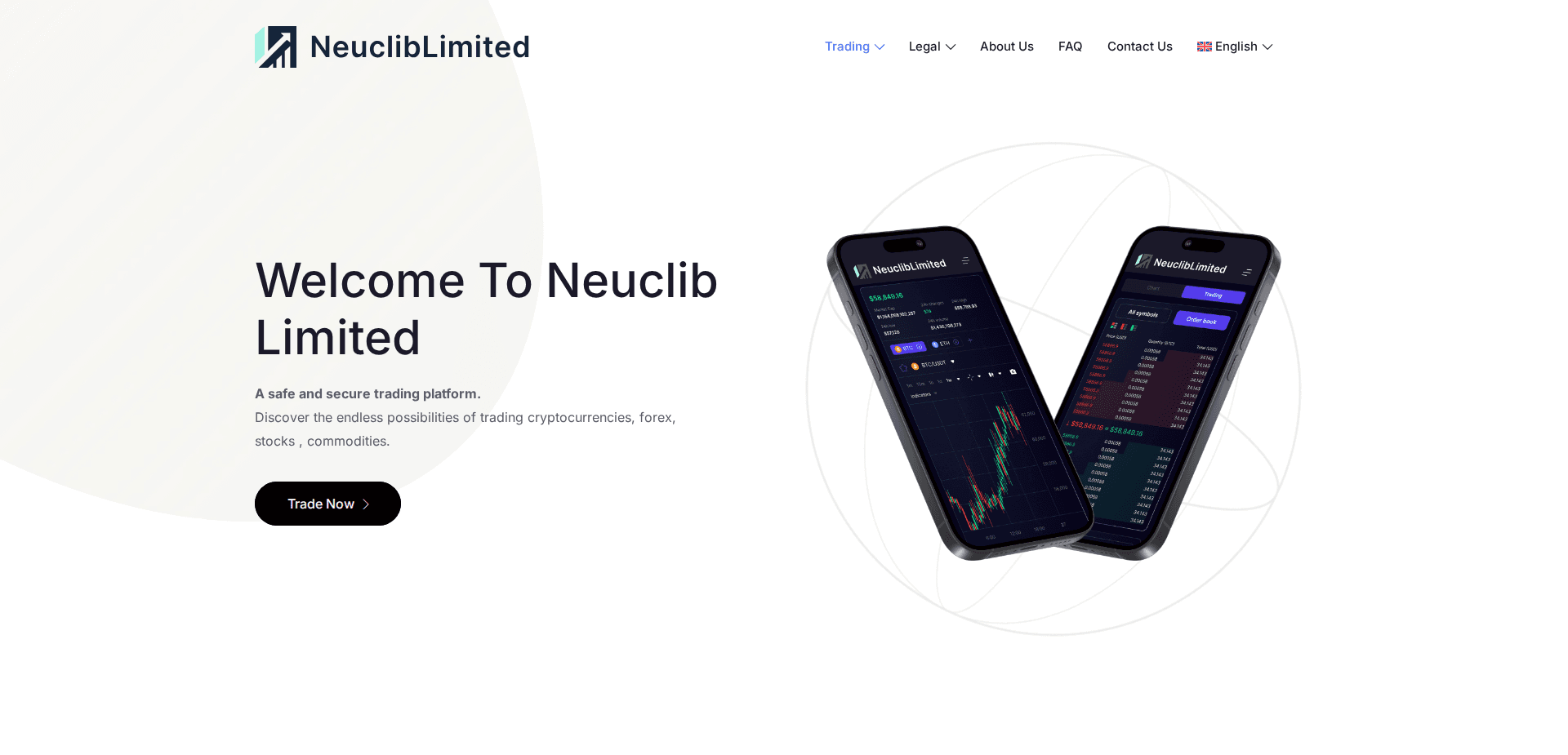 Website screenshot for https://neucliblimited.com/ - 1