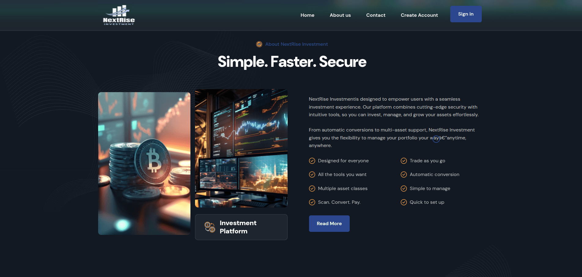 быстрый страт заработка NextRise Investment
