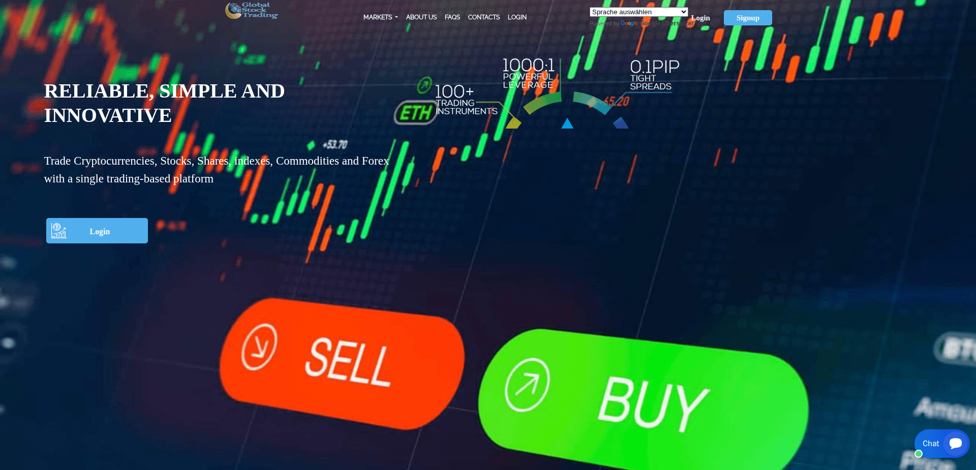 Website screenshot for https://globalstocktradings.com/ - 1