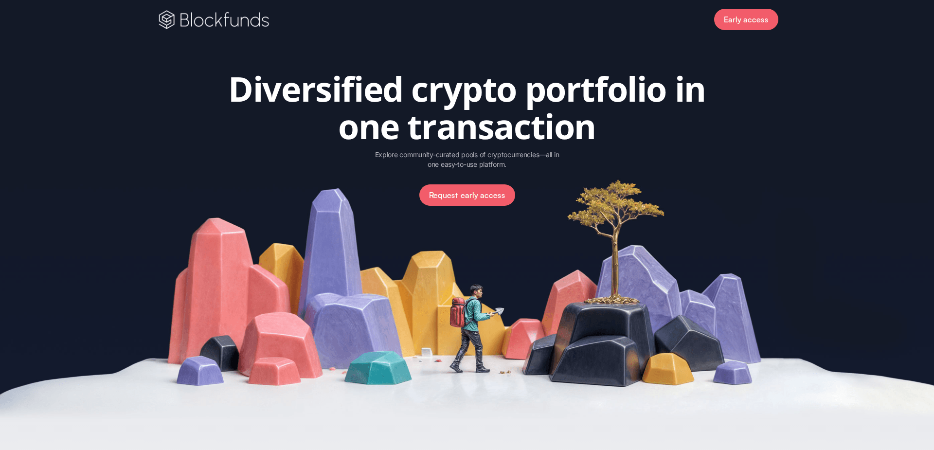 Website screenshot for https://blockfunds.io/ - 1