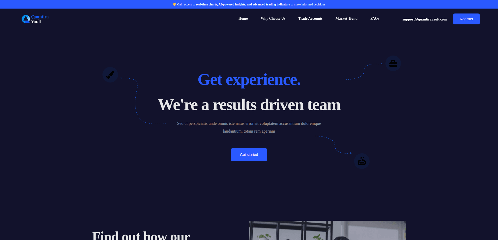 Website screenshot for https://quantiravault.com/ - 3