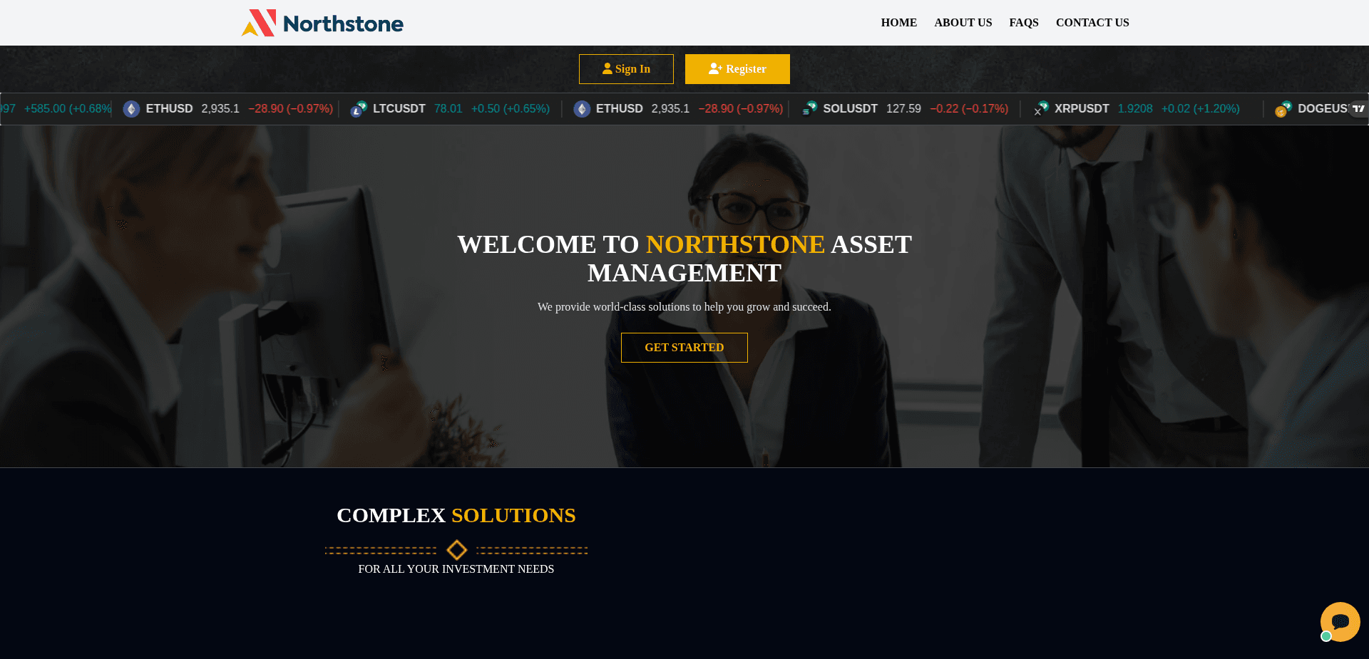 Website screenshot for https://northstoneassetsmanagement.com/ - 1