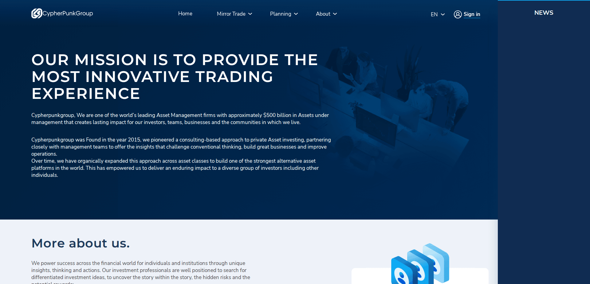 Website screenshot for https://cypherpunkgroups.com/ - 2