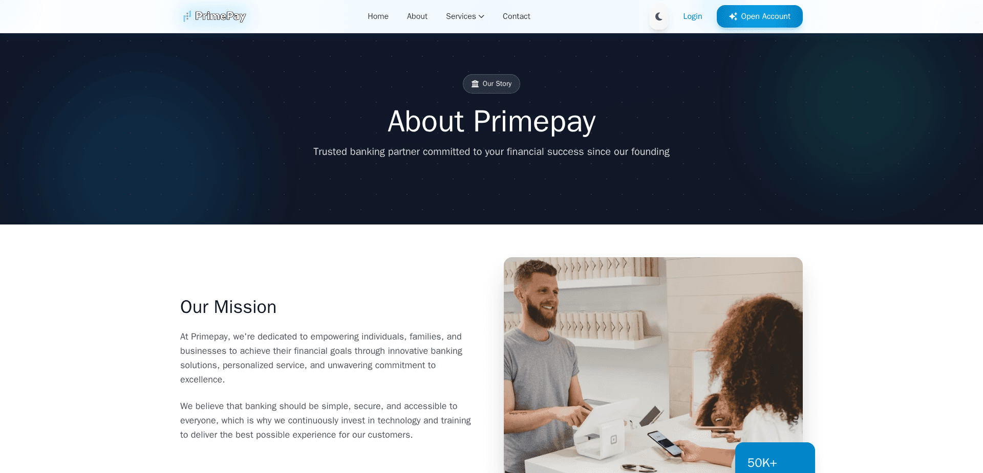 Website screenshot for https://primepays.pro/ - 3