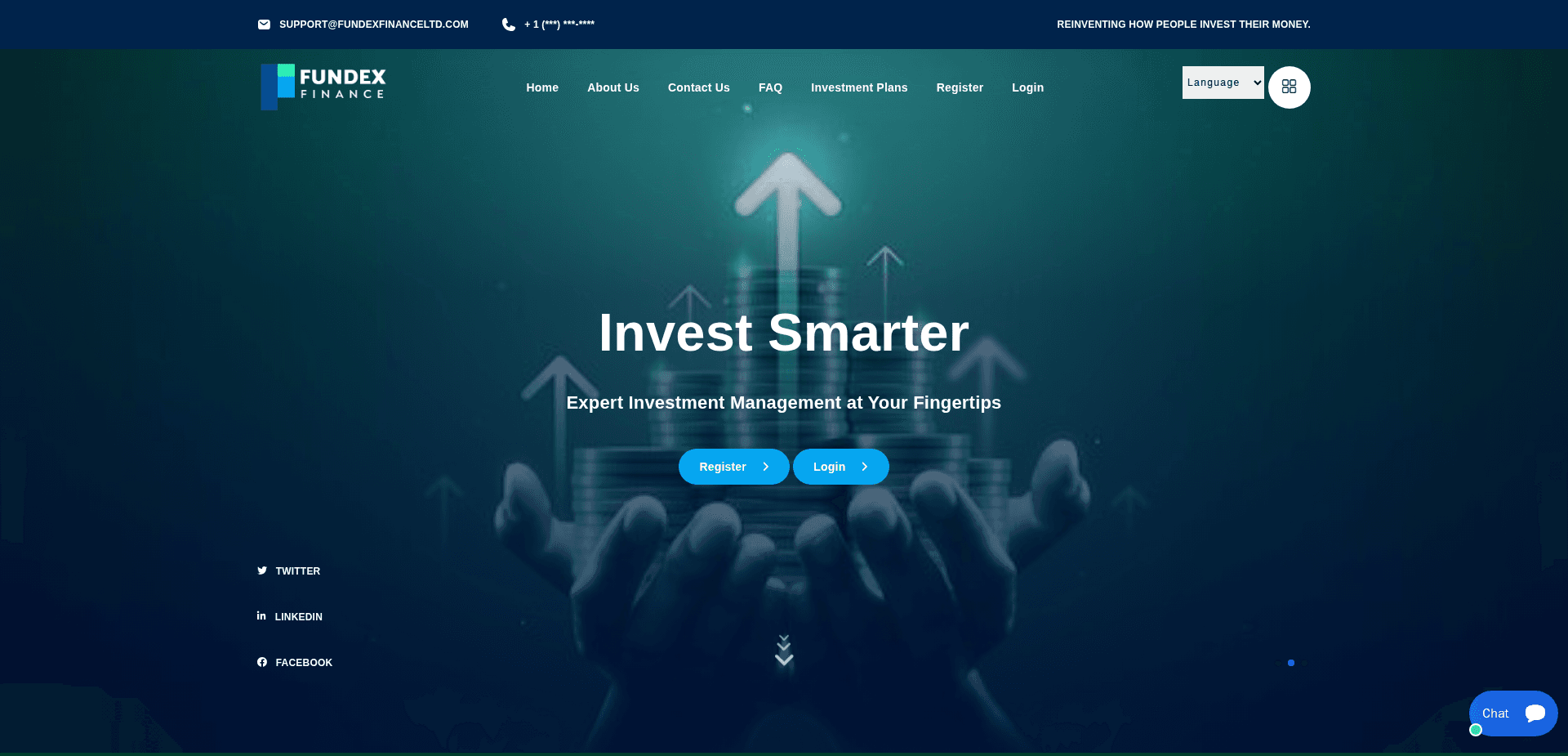 Website screenshot for https://fundexfinanceltd.com/ - 1