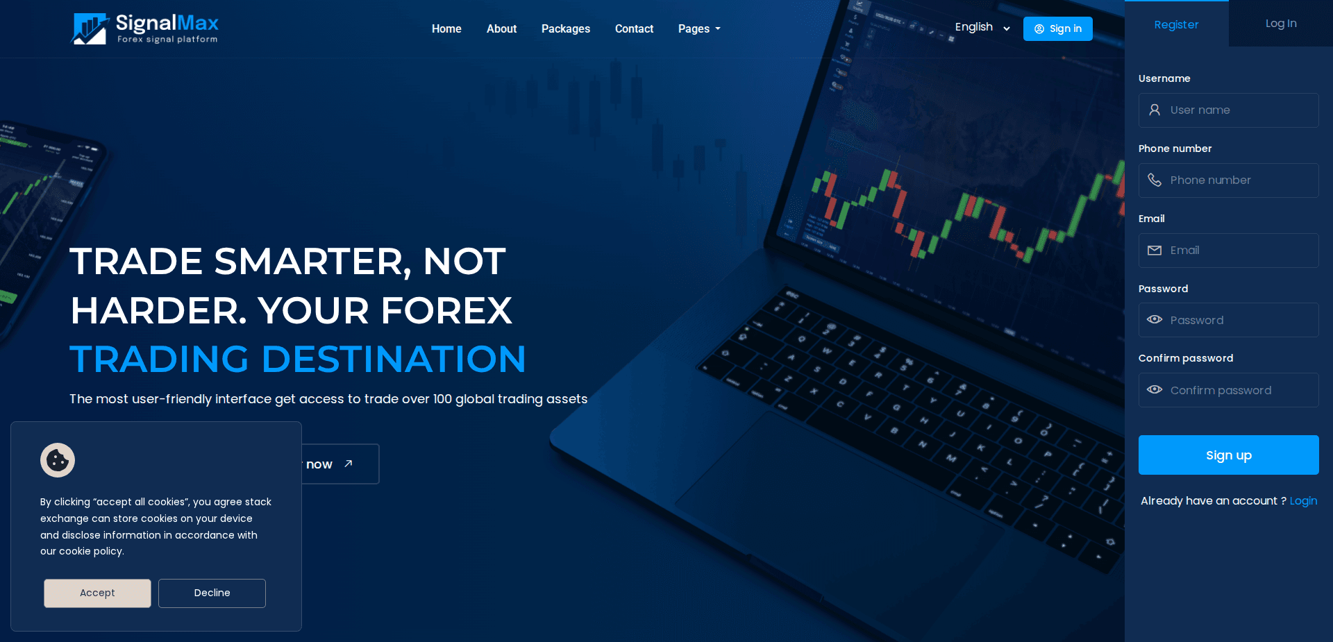 Website screenshot for https://pocketoption-en.com/ - 1