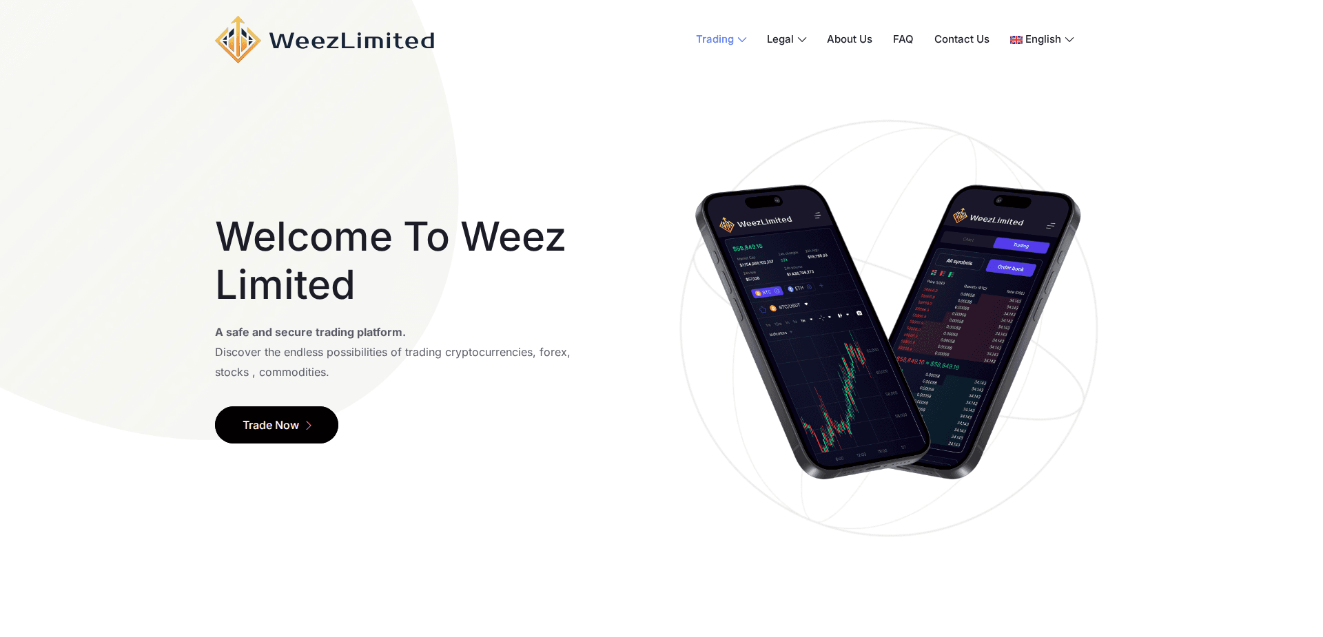 Website screenshot for https://weezlimited.com/ - 1