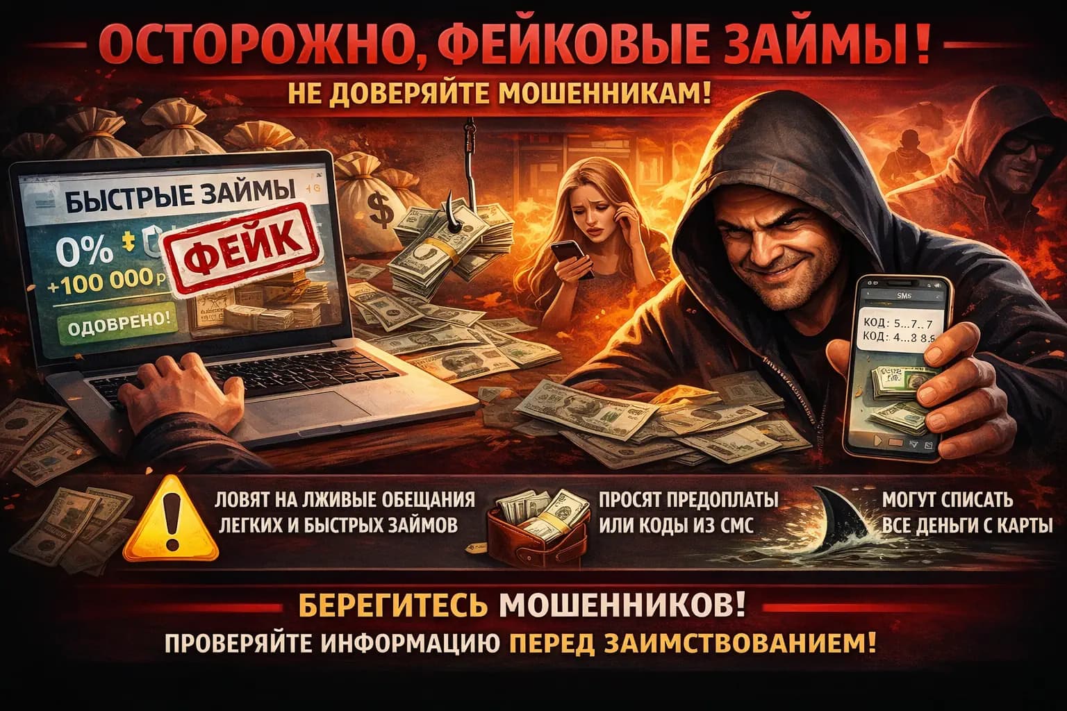 Фейковые быстрые займы - обзоры проектов и отзывы пользователей