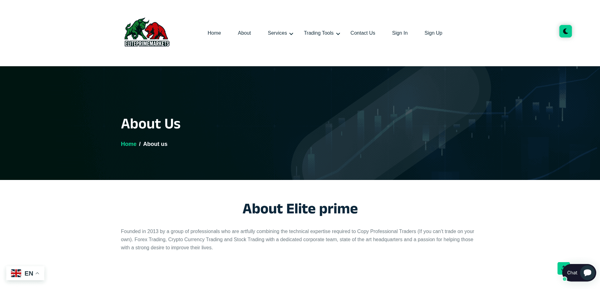 Website screenshot for https://eliteprimemarkets.com/ - 3
