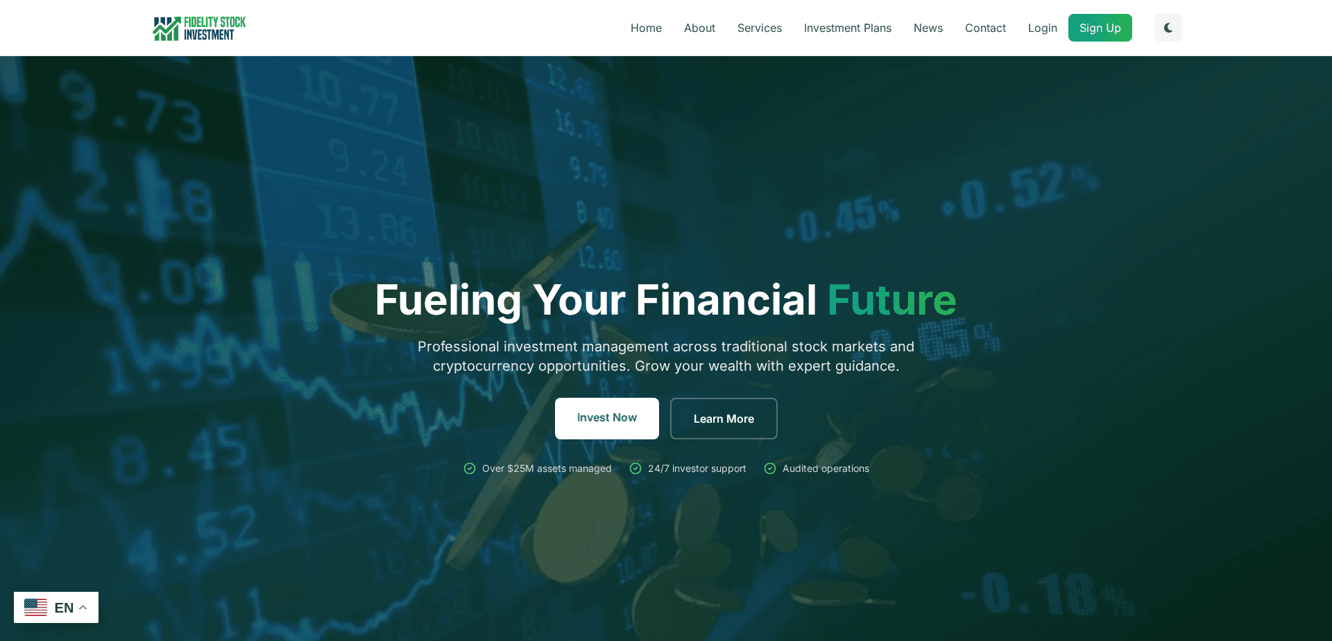 Website screenshot for https://fidstkinv.com/ - 1