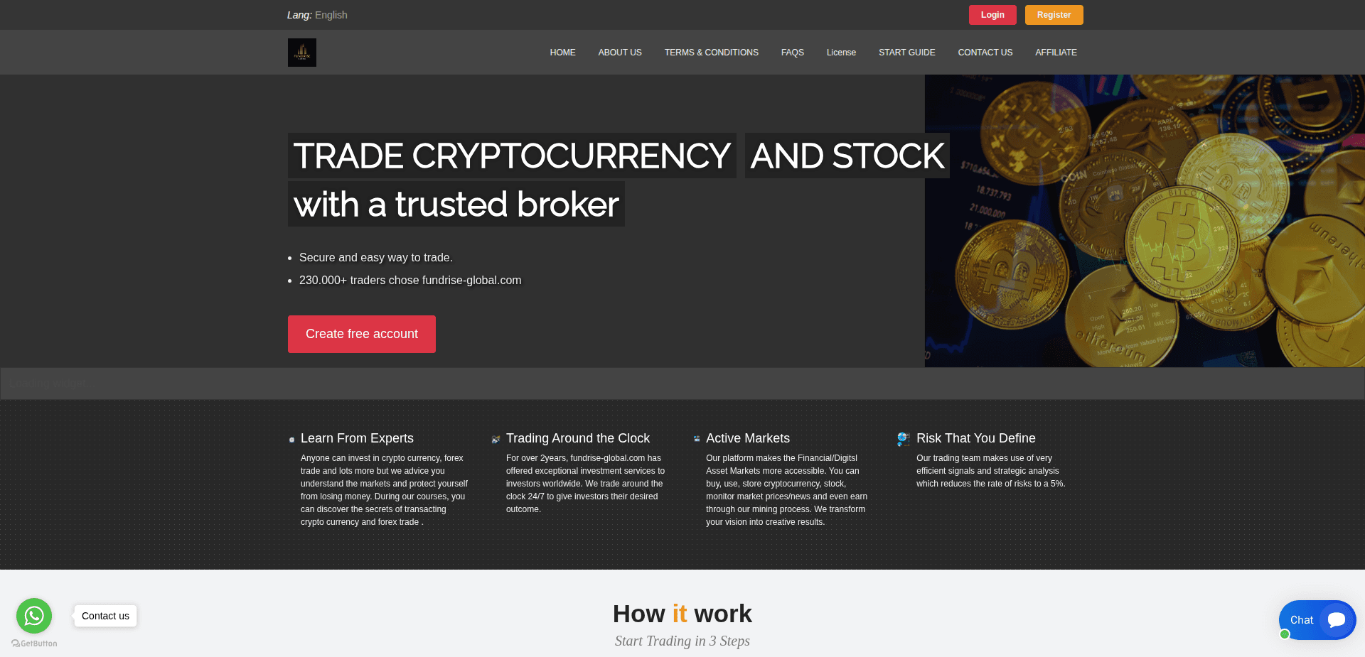 Website screenshot for https://fundrise-global.com/ - 1