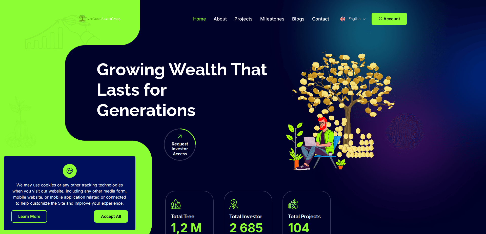 Website screenshot for https://evergreenassetsgroup.com/ - 1