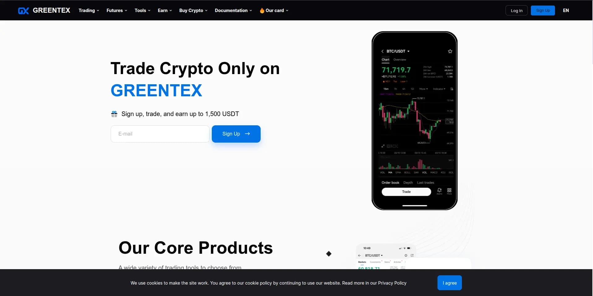 Screenshot greentex.io - 1