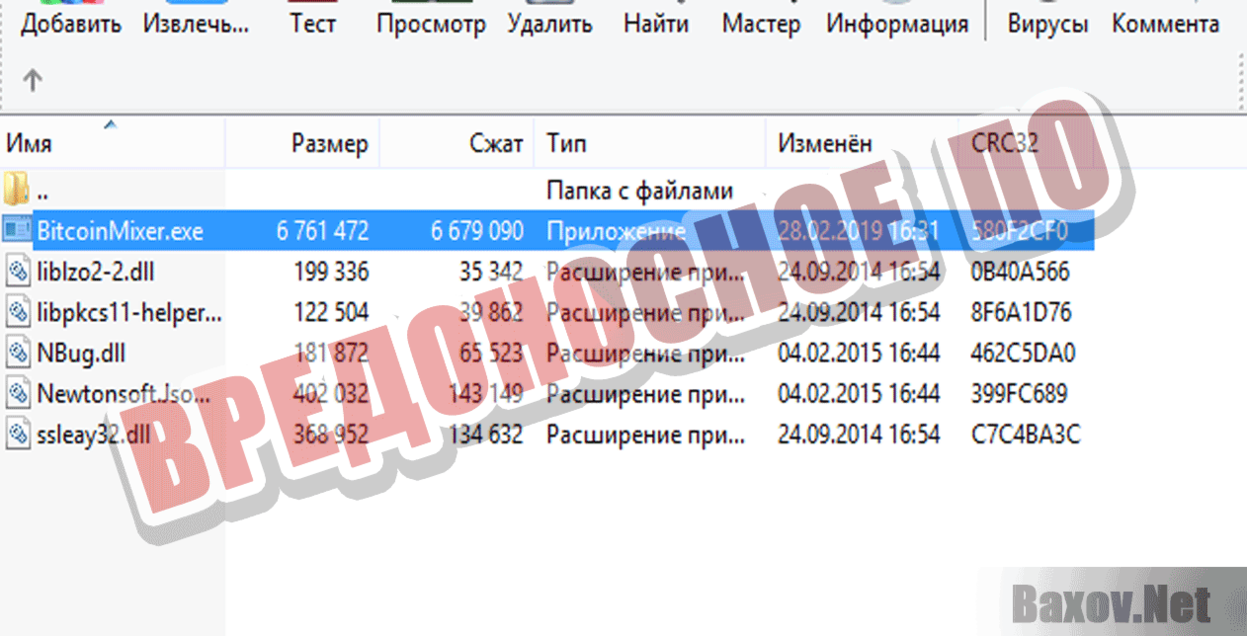 Bitcoin Mixer Вредоносное ПО