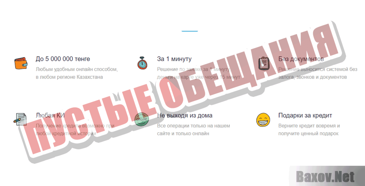 KazMoney Пустые обещания