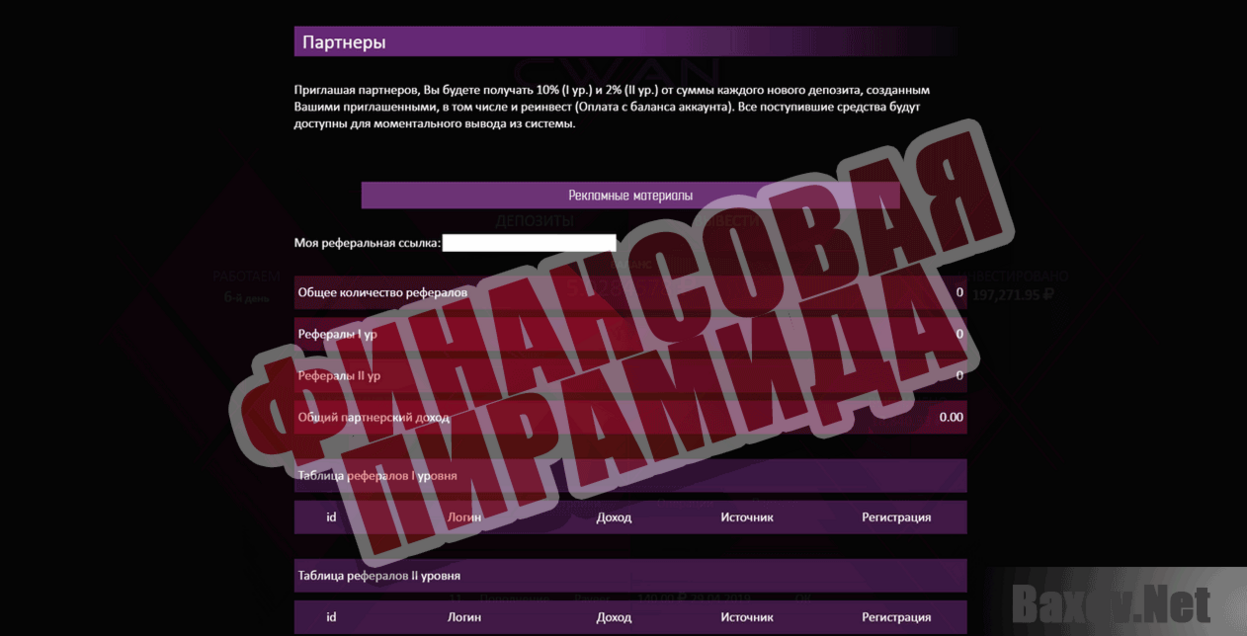 CWAN Финансовая пирамида