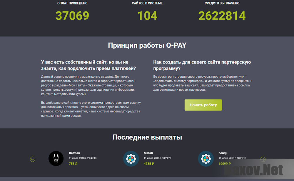 Q-pay - принцип работы