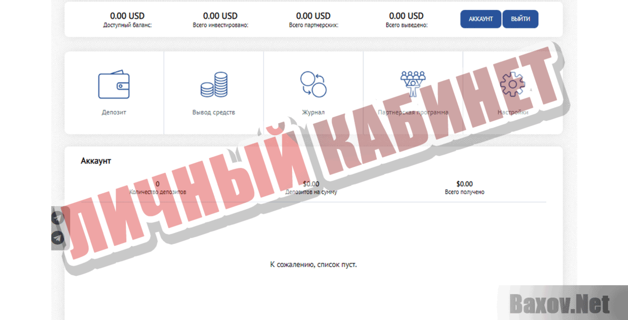 Alfie Community LTD Личный кабинет