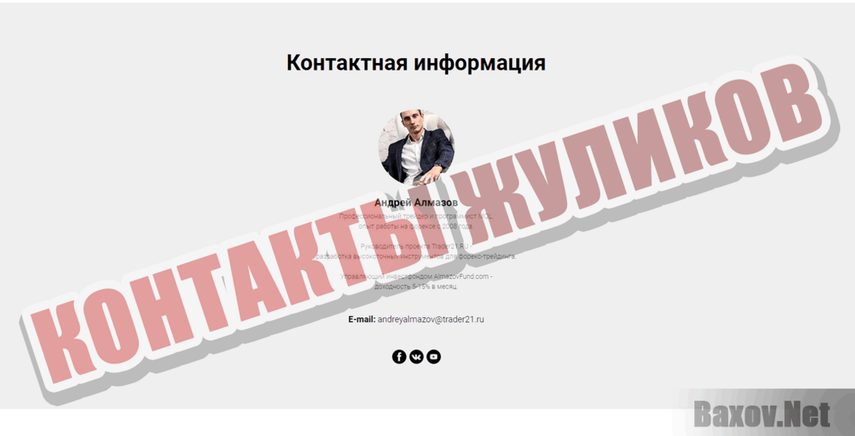 Инструменты для форекс-трейдинга 2019-2020 Контакты жуликов