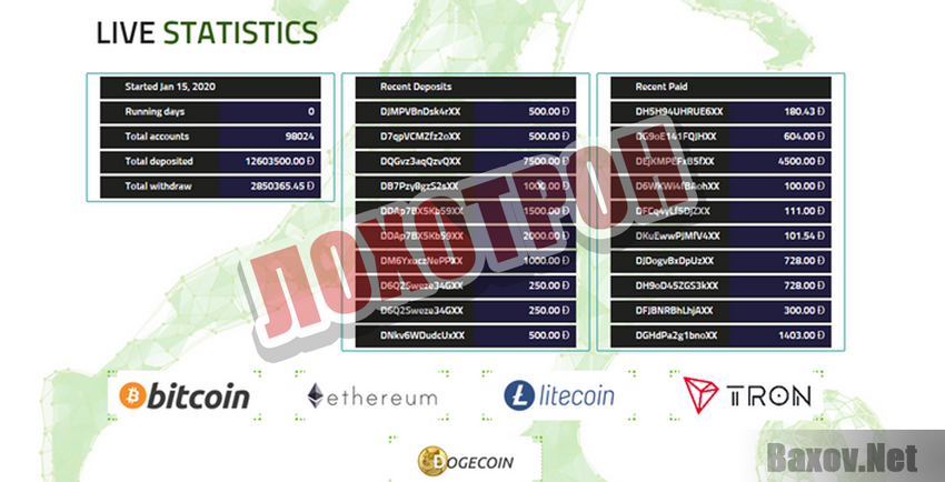 DogeScoxe LTD Лохотрон