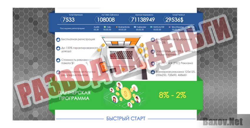 MyAdMagnet Развод на деньги