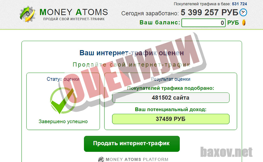 Money Gless / Money Twise оценил трафик