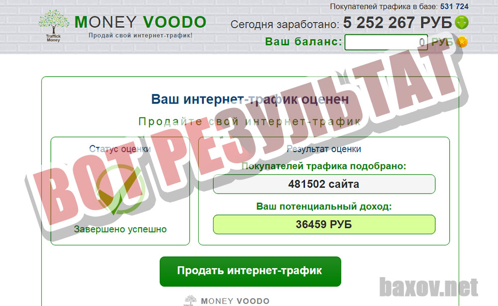 Money Spayce / Money Kurt / Money Voodo / Money Coba / Money Jors результат гарантирует