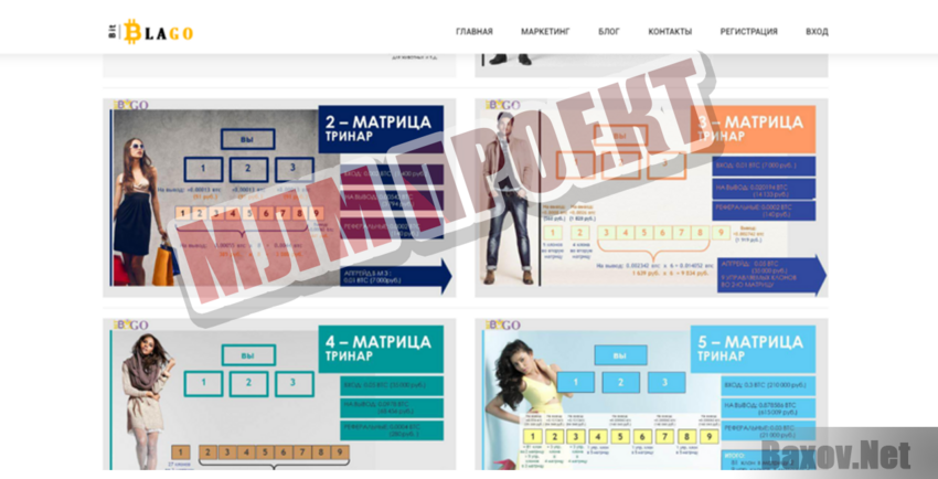 BitBlago  - МЛМ проект