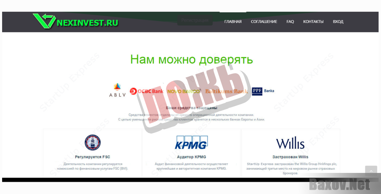 Nexinvest-ЛОЖЬ