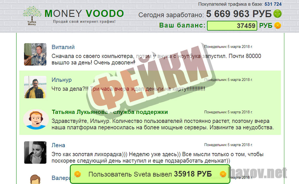 Money Spayce / Money Kurt / Money Voodo / Money Coba / Money Jors и фейки