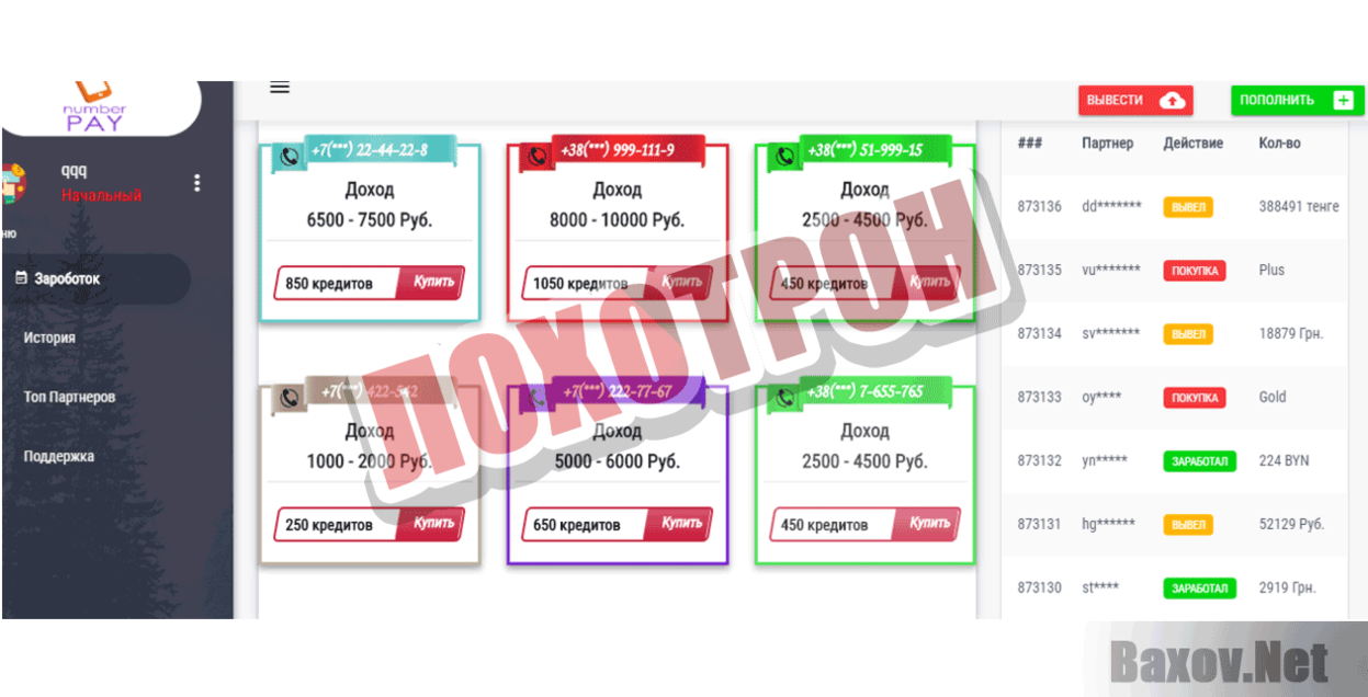 Интернет портал &quot;Финансовый Вопрос&quot; Лохотрон