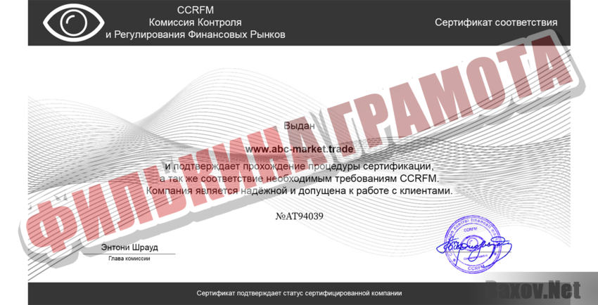 ABC-Market Филькина грамота