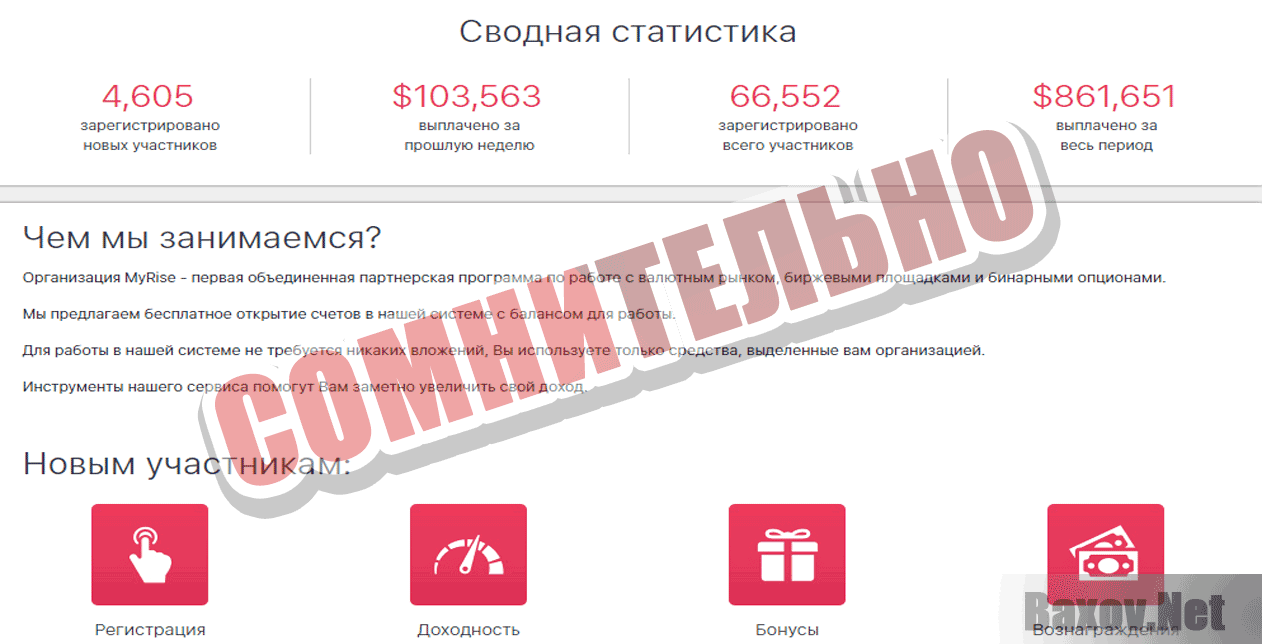 MyRise Сомнительно