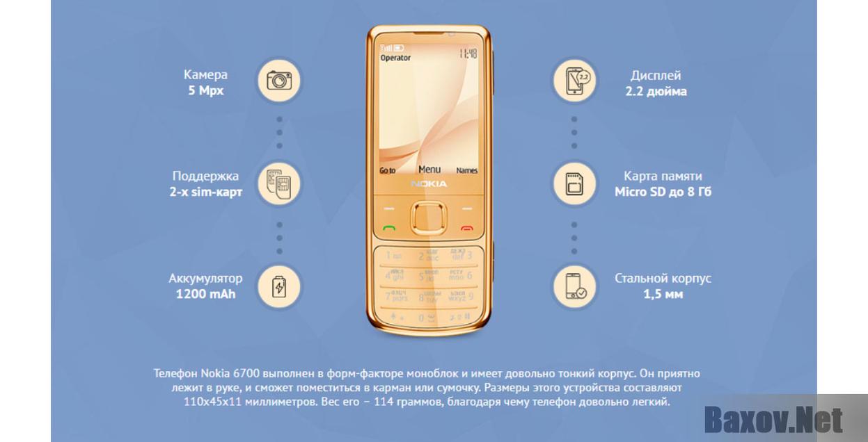 Распродажа NOKIA 6700