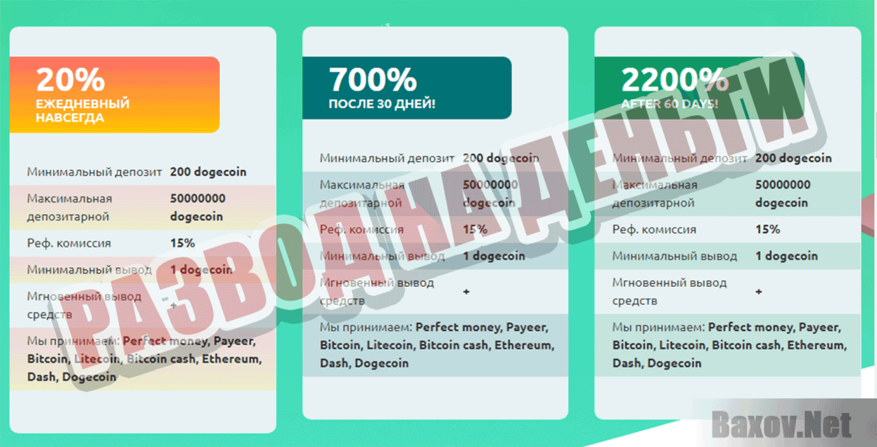 Dogex.ltd Развод на деньги