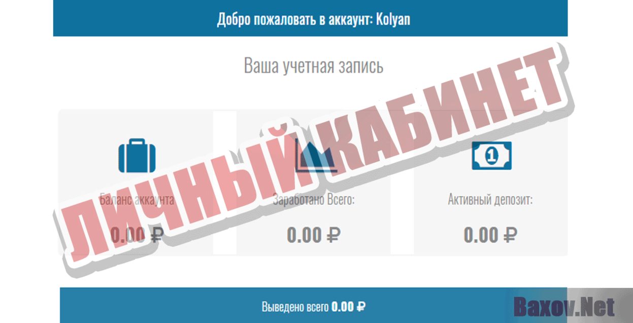 DerProfit  Личный кабинет