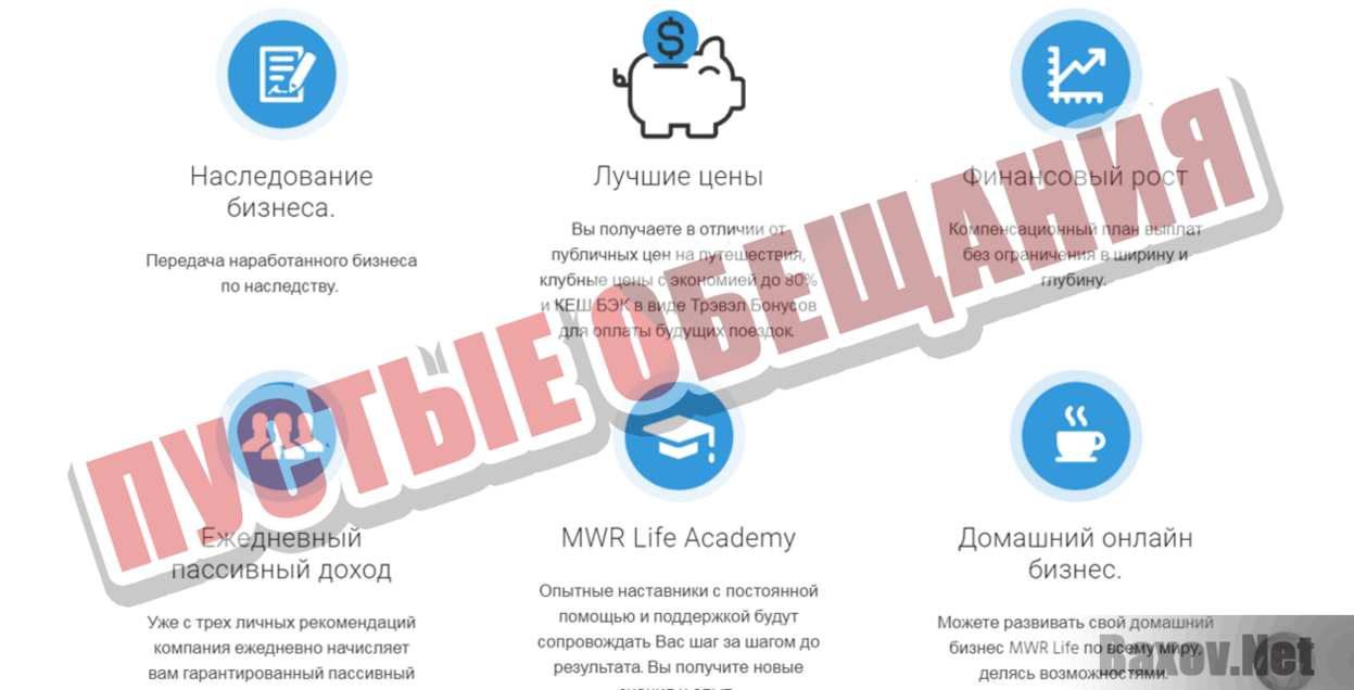 MWR Life Пустые обещания