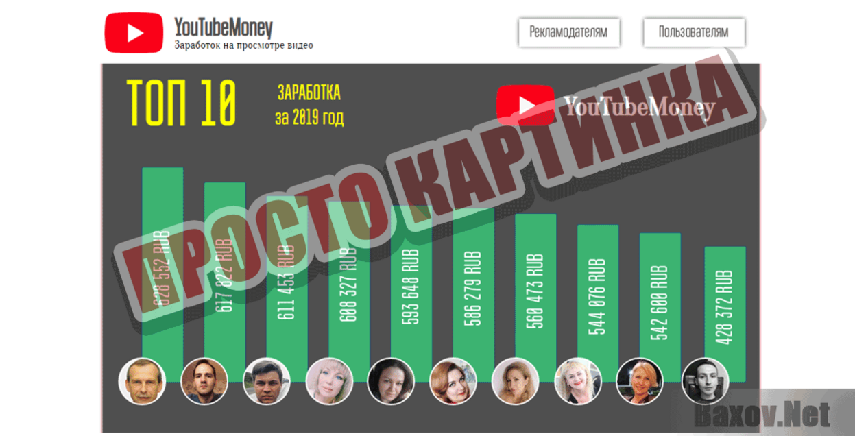 YoutubeMoney Просто картинка