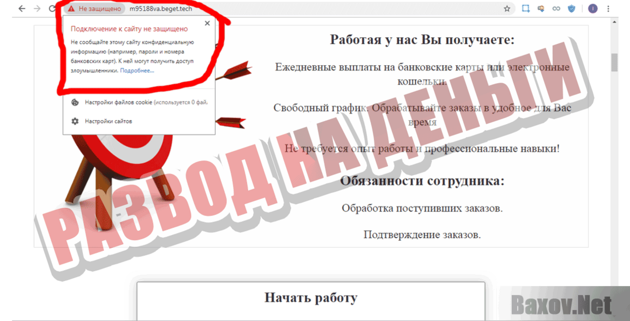 Набор сотрудников на удалённую работу Развод на деньги