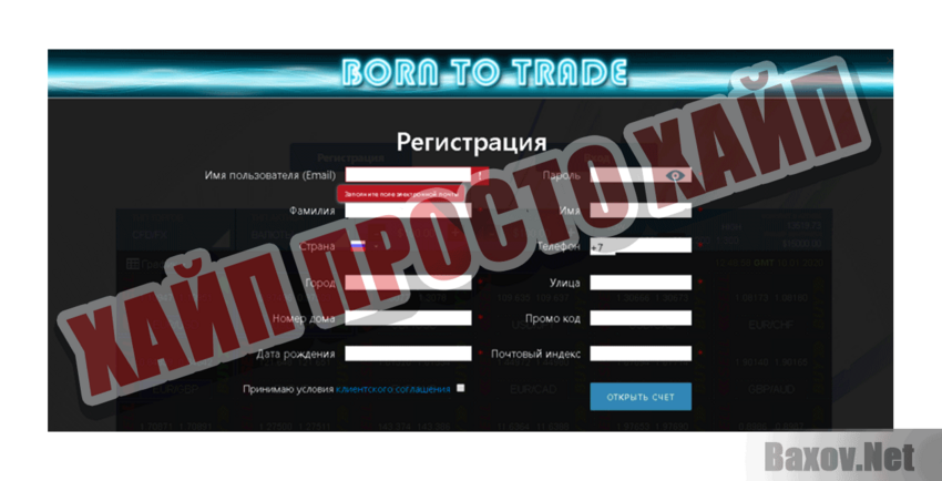 Born To Trade Хайп Просто хайп