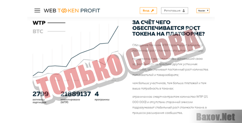 Web Token Profit Только слова