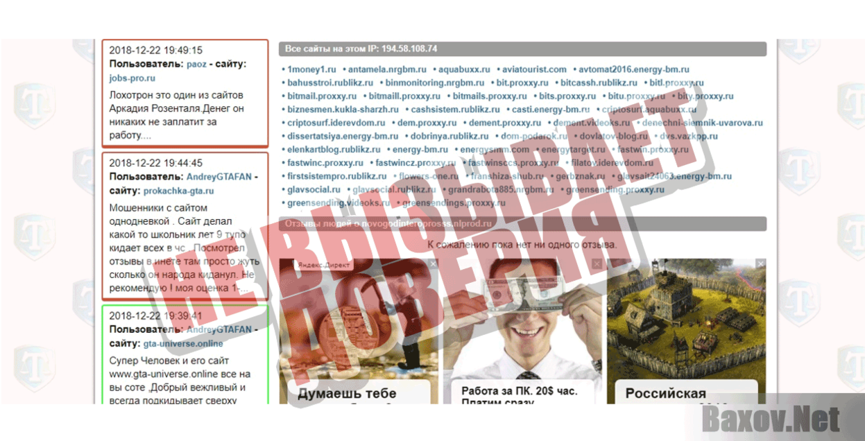 Ежегодний новогодний интернет опрос Не вызывает доверия