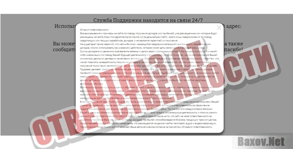 Ежегодний новогодний интернет опрос Отказ от ответственности