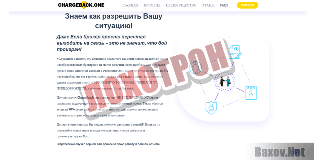 Chargeback.One Лохотрон