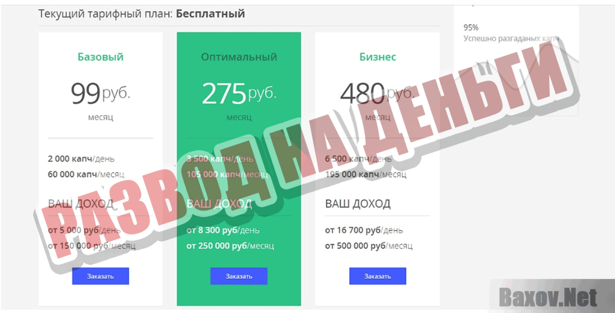 Dollars Captcha Развод на деньги