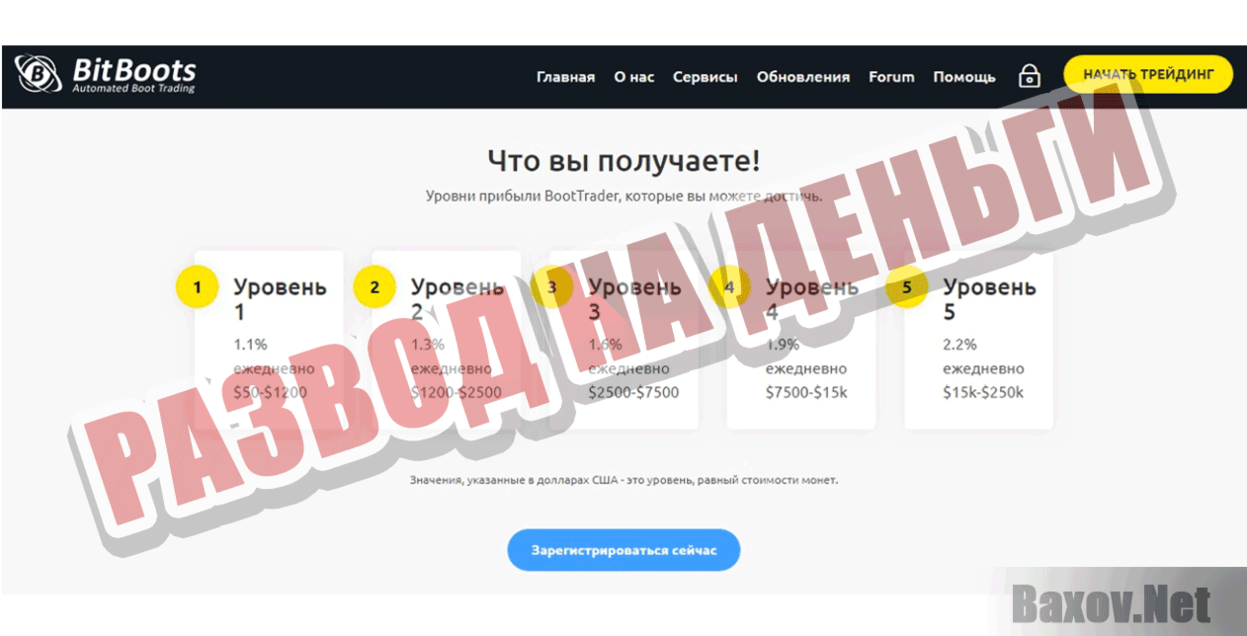 BitBoots Развод на деньги