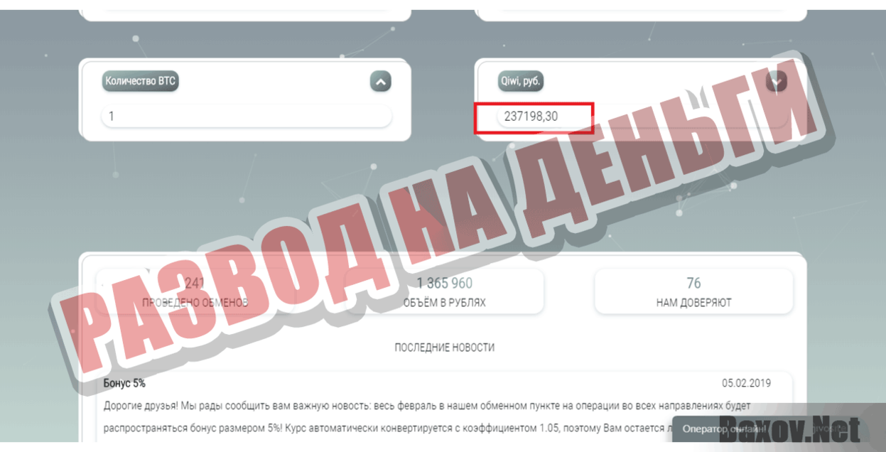 PerfectEx Развод на деньги
