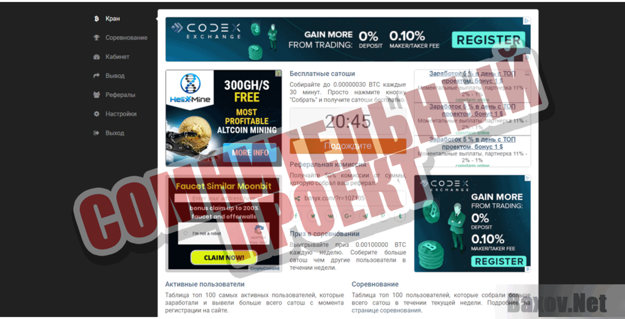Bitnyx Сомнительный проект
