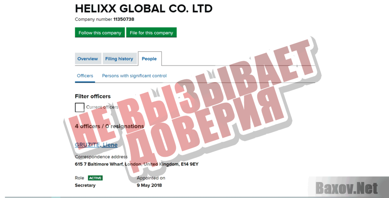 HelixxMine Не вызывает доверия